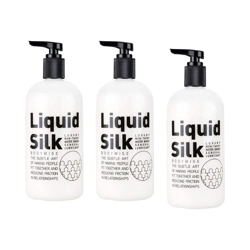 Liquid Silk glijmiddel, zijdezacht en hypoallergeen