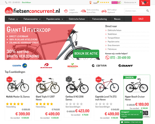 Fietsenconcurrent.nl