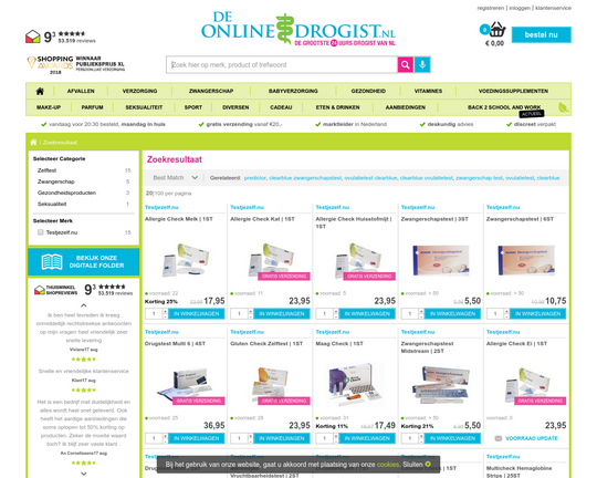 Deonlinedrogist.nl