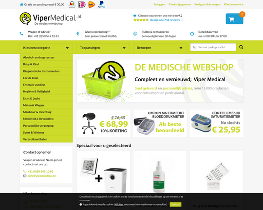 Vipermedical.nl Logo