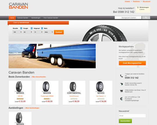 Caravan-banden.nl Logo