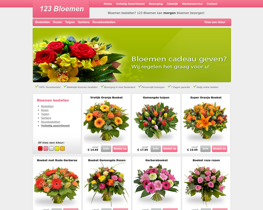 123-bloemen.nl Logo