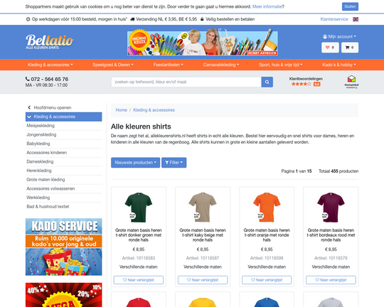 Allekleurenshirts.nl Logo