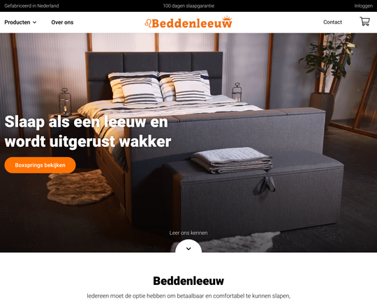 Beddenleeuw.nl Logo