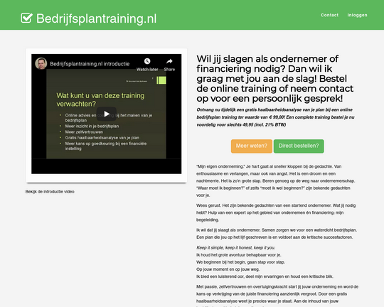 Bedrijfsplantraining.nl Logo