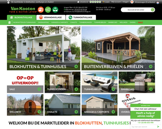 Blokhutvillage.nl Logo
