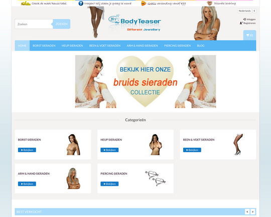 Bodyteaser.nl Logo