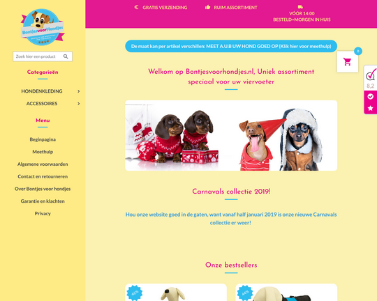 Bontjesvoorhondjes.nl Logo