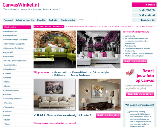 Canvaswinkel.nl Logo