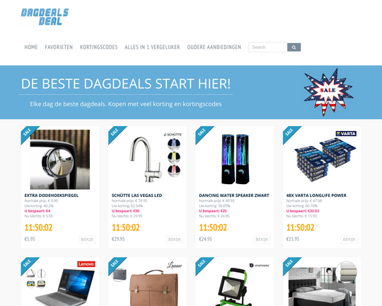 Dagkortingdeals.nl Logo