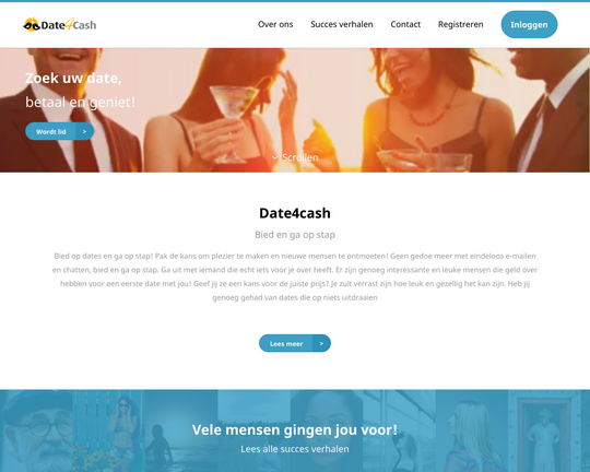 Date4cash.nl Logo