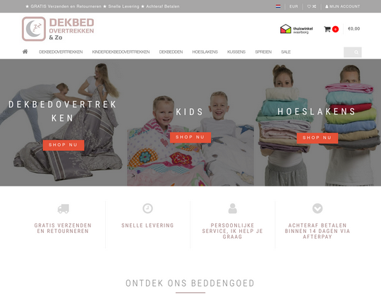 Dekbedovertrekkenenzo.nl Logo