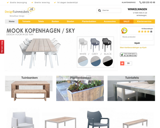 Designtuinmeubels.nl Logo