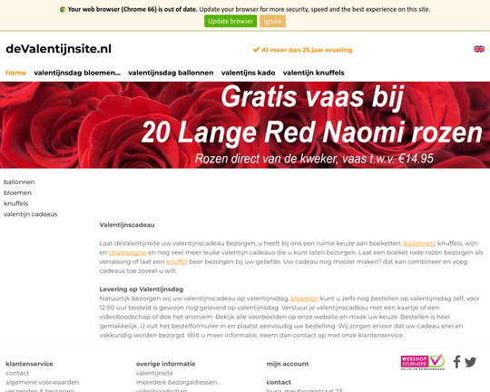 Devalentijnsite.nl Logo
