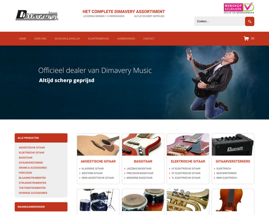 Dimaverymusic.nl Logo