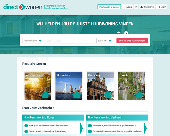 Directwonen.nl Logo