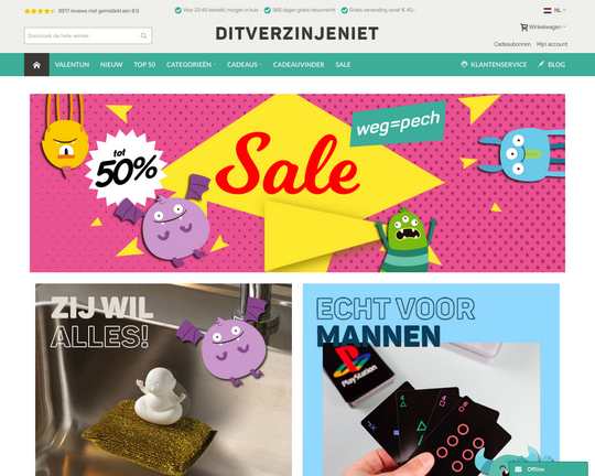 Ditverzinjeniet.nl Logo