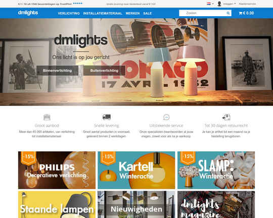 Dmlights Nl Websitesvergelijken Com