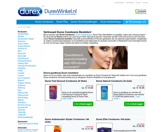 Durexwinkel.nl Logo