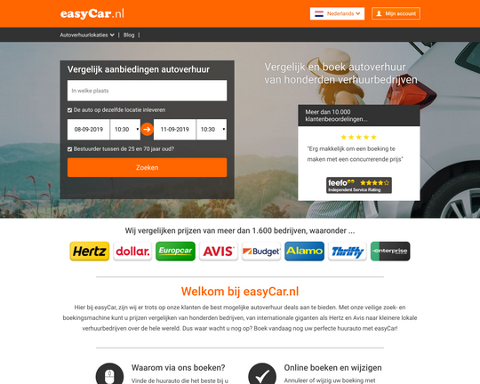Easycar.nl Logo