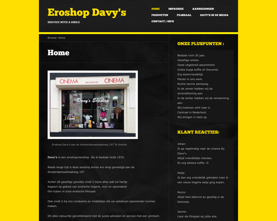 Eroshopdavys.nl Logo
