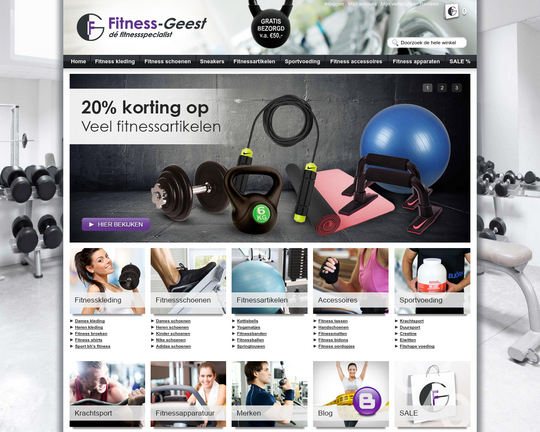 Fitness-geest.nl Logo