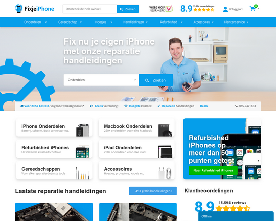 FixjeiPhone.nl Logo