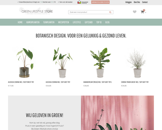Greenlifestylestore.nl Logo