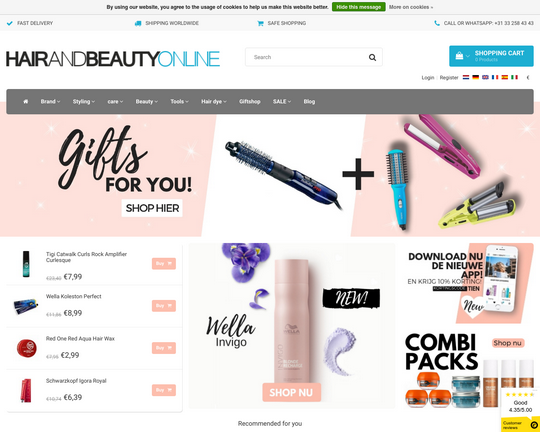 Hairandbeautyonline.com Logo
