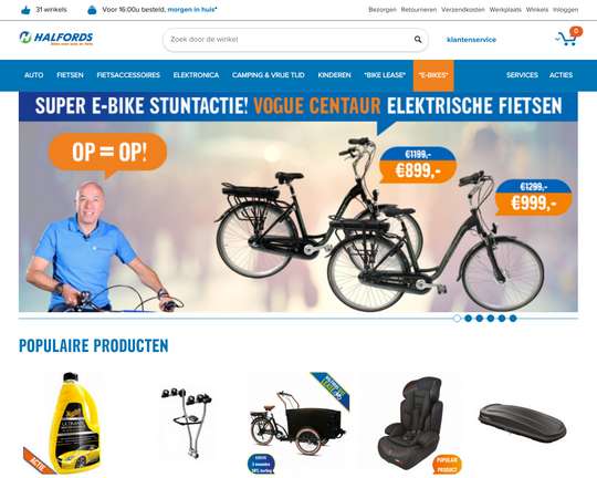 Halfords.nl Logo
