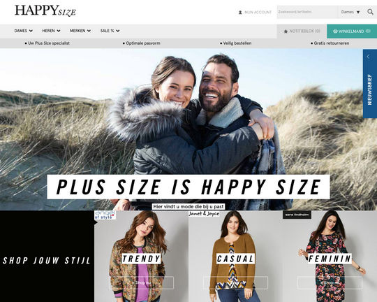 Happy-size.nl Logo