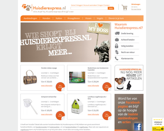 Huisdierexpress.nl Logo