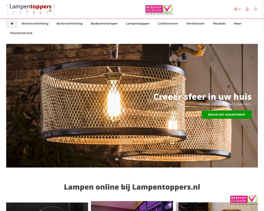 Lampentoppers.nl Logo