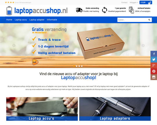 Laptopaccushop.nl Logo