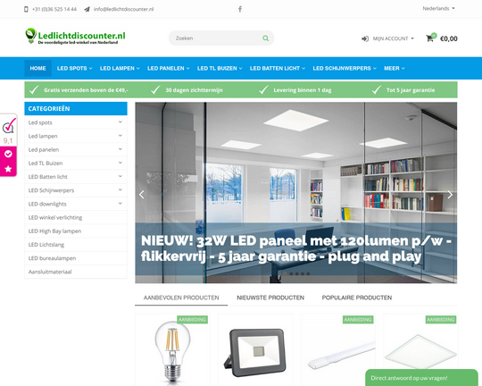 Ledlichtdiscounter.nl Logo