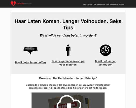 Meesterminnaar.nl Logo