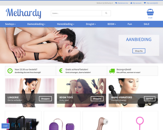 Melhardy.nl Logo