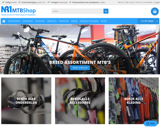 Nr1mtbshop.nl Logo