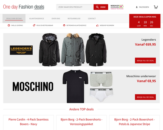 Onedayfashiondeals.nl Logo
