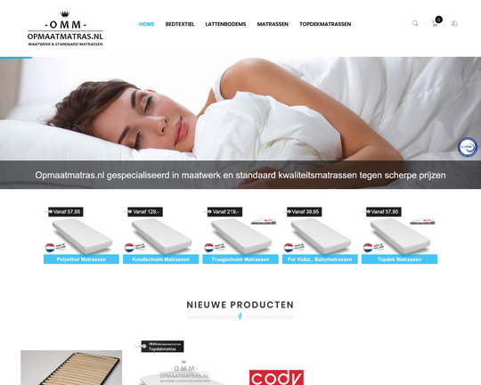 Opmaatmatras.nl Logo
