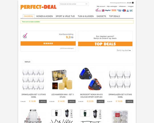 Perfect-deal.nl Logo