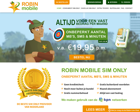 Robinmobile.nl Logo