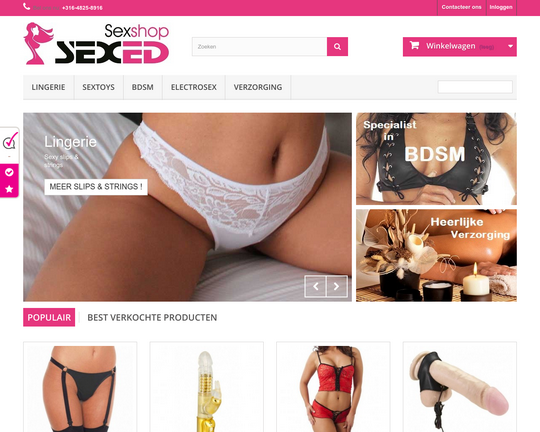 Sexshop-sexed.nl Logo