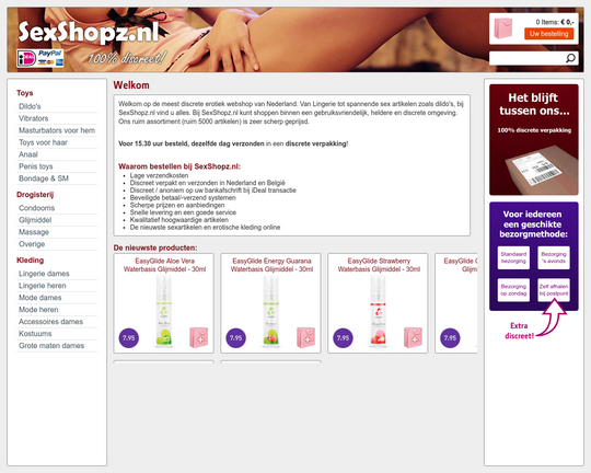 Sexshopz.nl Logo