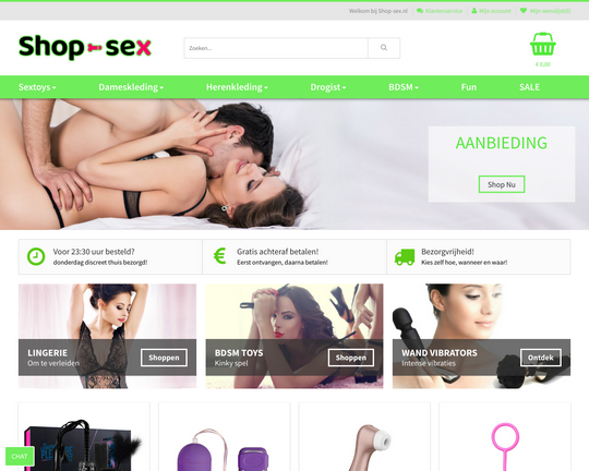 Shop-sex.nl Logo