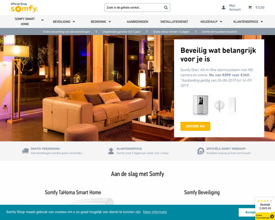 Shop.somfy.nl Logo