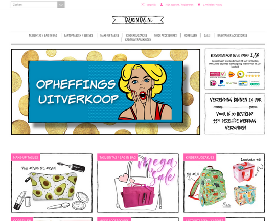 Tasjeintas.nl