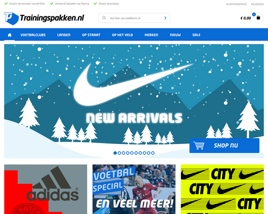 Trainingspakken.nl Logo
