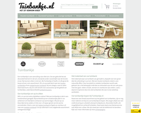 Tuinbankje.nl Logo