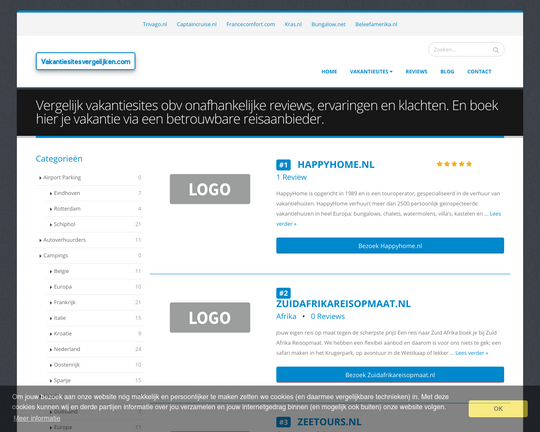 Vakantiesitesvergelijken.com Logo